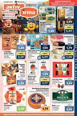 Aktiv Irma Prospekt (ab 22.12.2025) zum Blättern