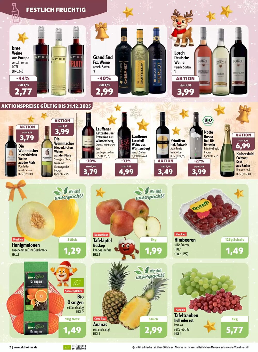 Aktiv Irma Prospekt (ab 22.12.2025) zum Blättern - Seite 2