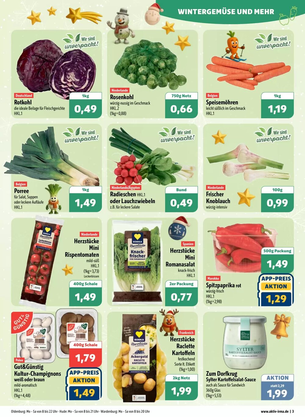 Aktiv Irma Prospekt (ab 22.12.2025) zum Blättern - Seite 3