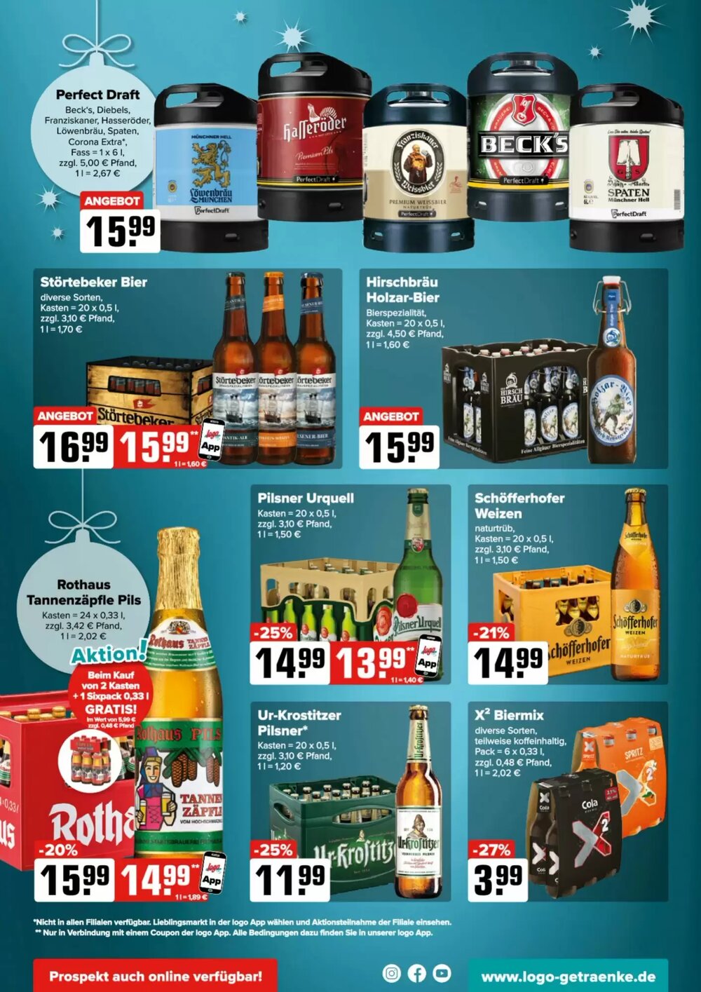 Logo Getränkemarkt Prospekt (ab 22.12.2025) zum Blättern - Seite 2