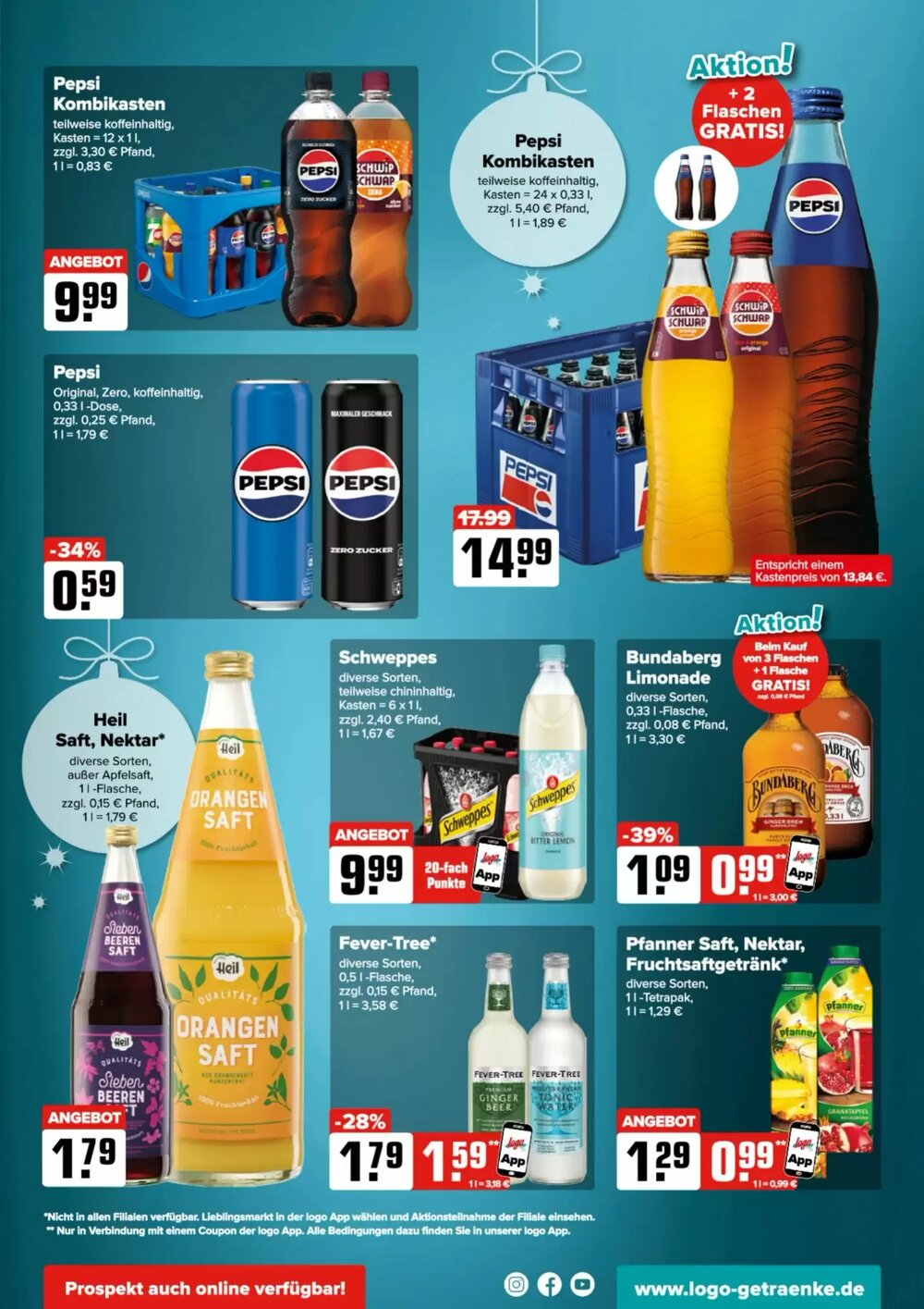Logo Getränkemarkt Prospekt (ab 22.12.2025) zum Blättern - Seite 5
