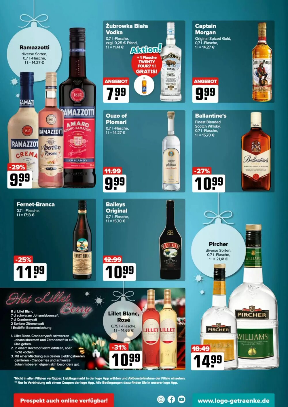 Logo Getränkemarkt Prospekt (ab 22.12.2025) zum Blättern - Seite 6