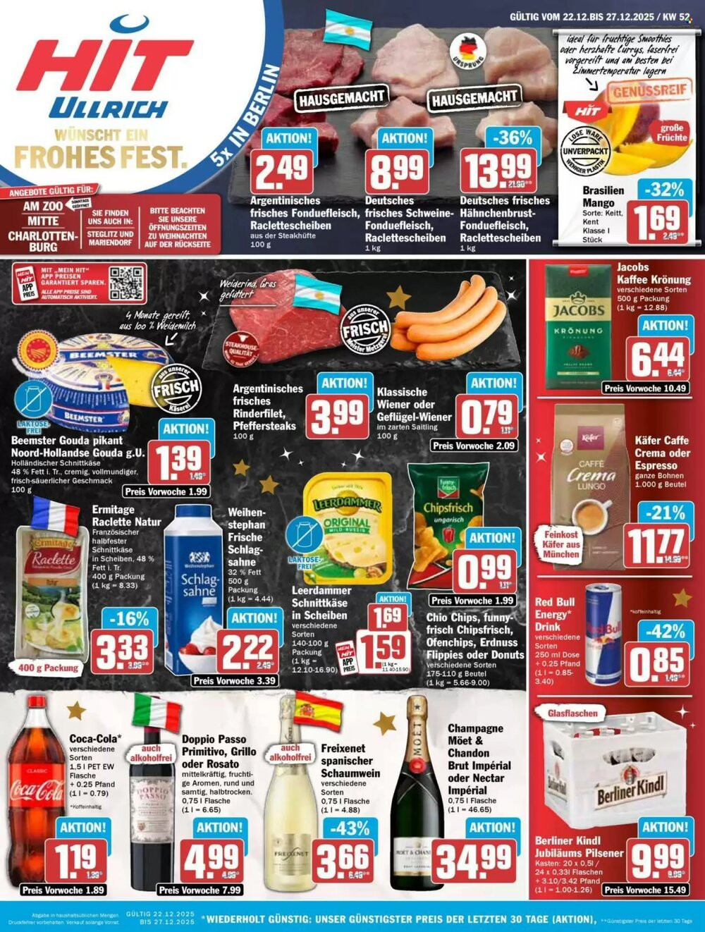 HIT Ullrich Prospekt (ab 22.12.2025) zum Blättern - Seite 1