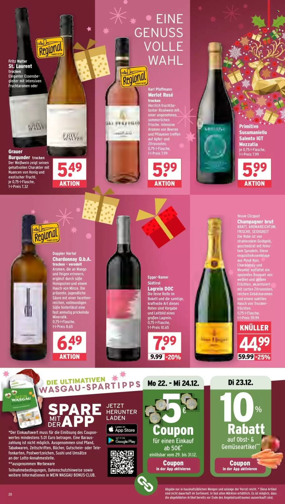 Wasgau Prospekt (ab 22.12.2025) zum Blättern - Seite 20