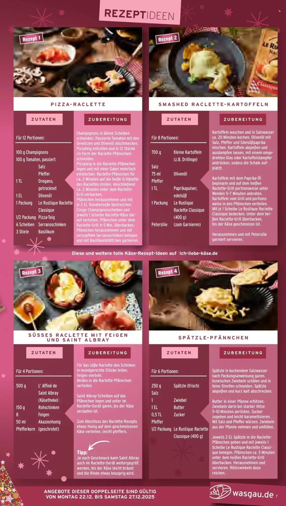 Wasgau Prospekt (ab 22.12.2025) zum Blättern - Seite 7
