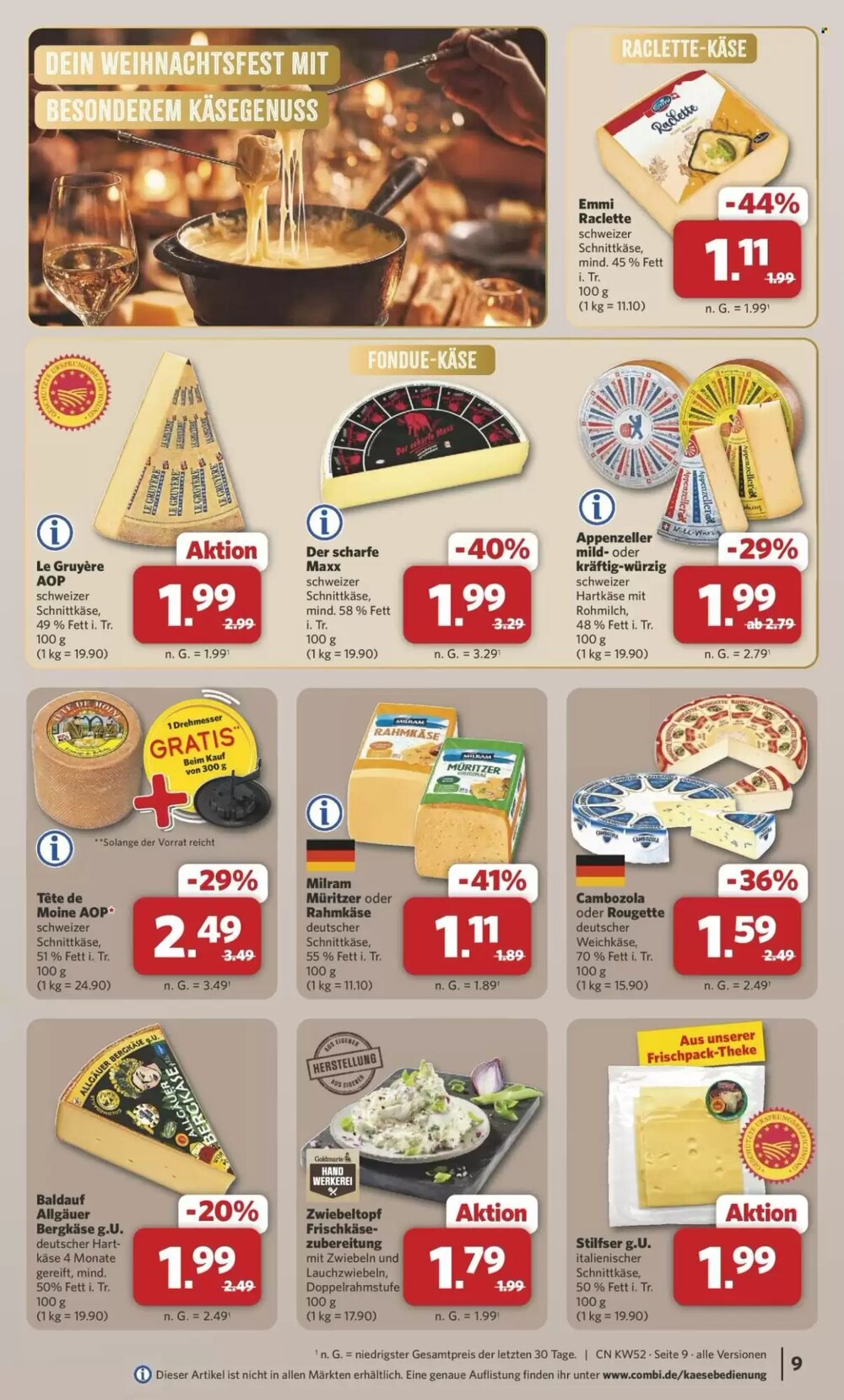 Combi Prospekt (ab 22.12.2025) zum Blättern - Seite 9
