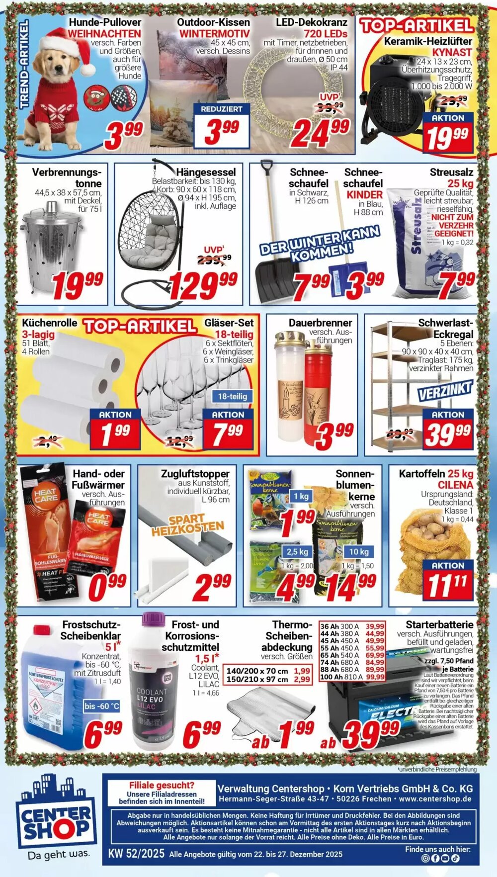 CENTERSHOP Prospekt (ab 22.12.2025) zum Blättern - Seite 12