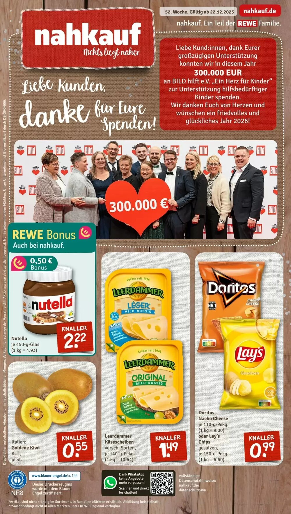 nahkauf Prospekt (ab 22.12.2025) zum Blättern - Seite 1