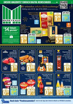 Marktkauf Prospekt (ab 22.12.2025) zum Blättern
