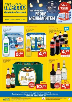 Netto Getränke Discount Prospekt (ab 22.12.2025) zum Blättern
