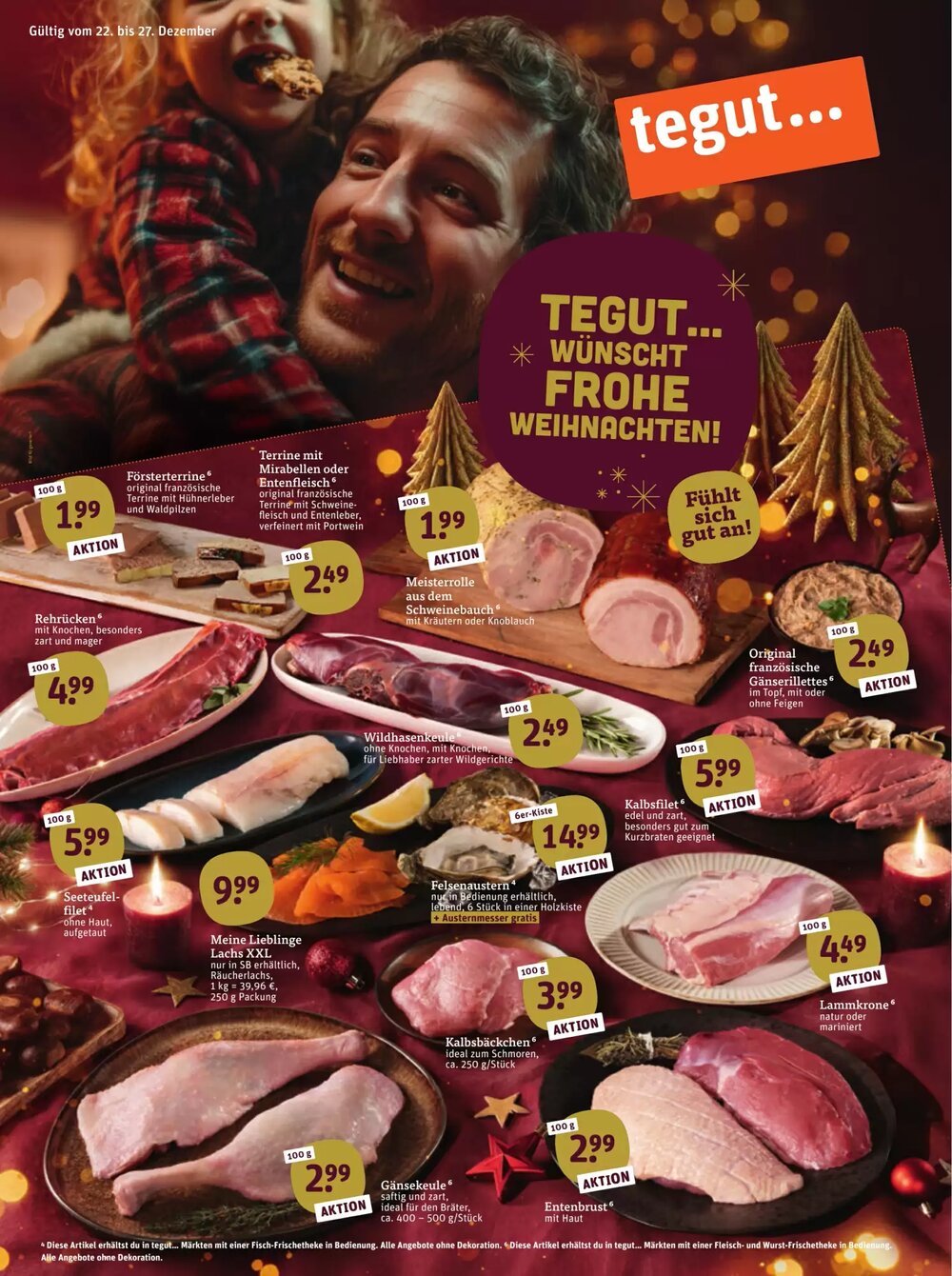 tegut Prospekt (ab 22.12.2025) zum Blättern - Seite 1