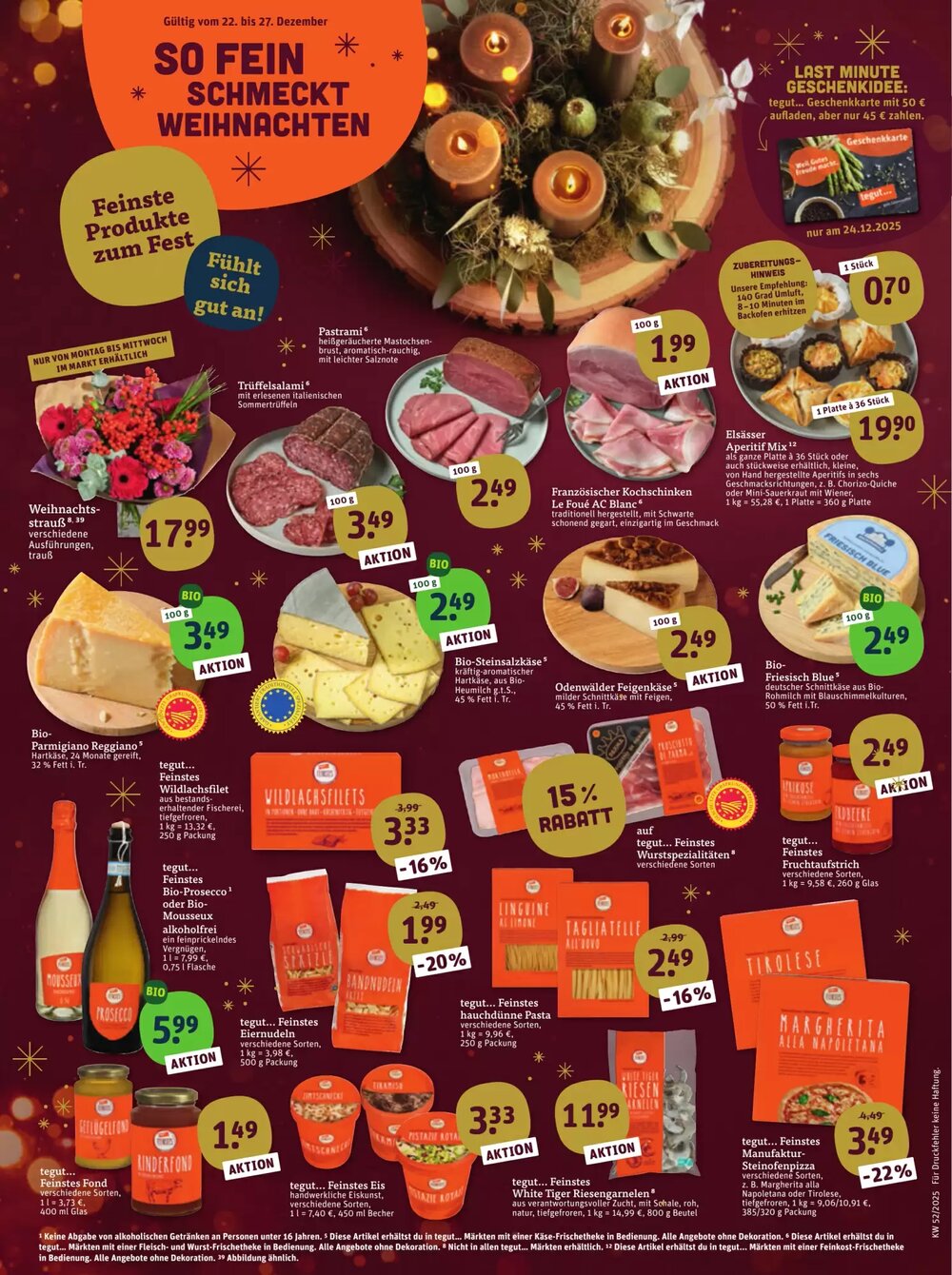 tegut Prospekt (ab 22.12.2025) zum Blättern - Seite 2