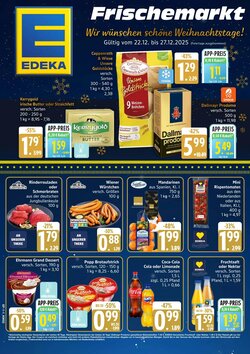 Edeka Frischemarkt Prospekt (ab 22.12.2025) zum Blättern