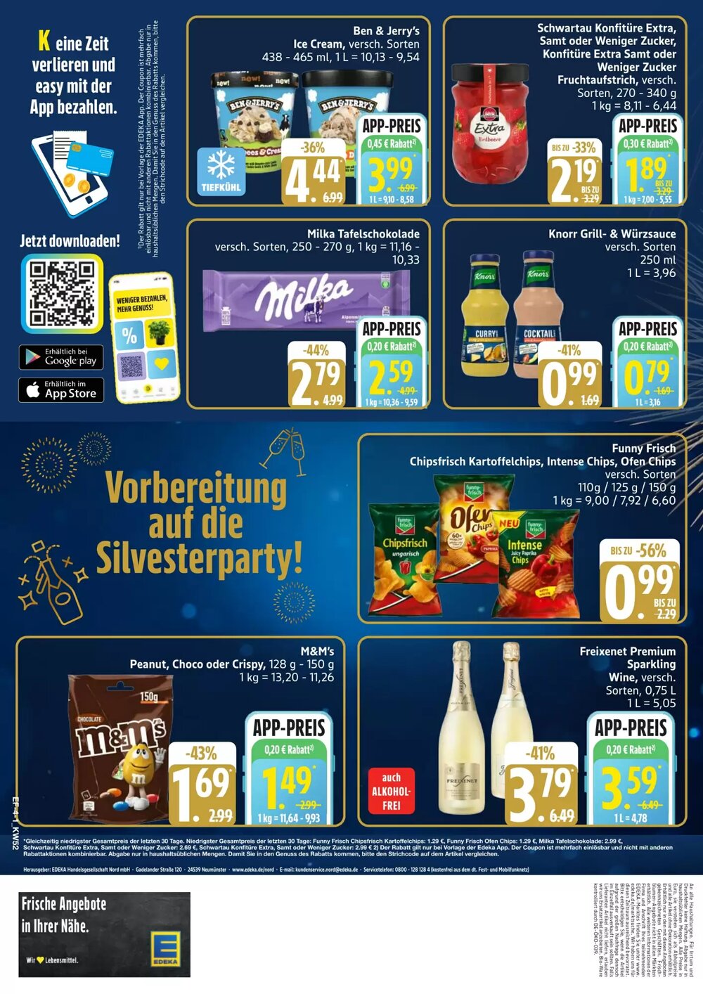 Edeka Frischemarkt Prospekt (ab 22.12.2025) zum Blättern - Seite 4