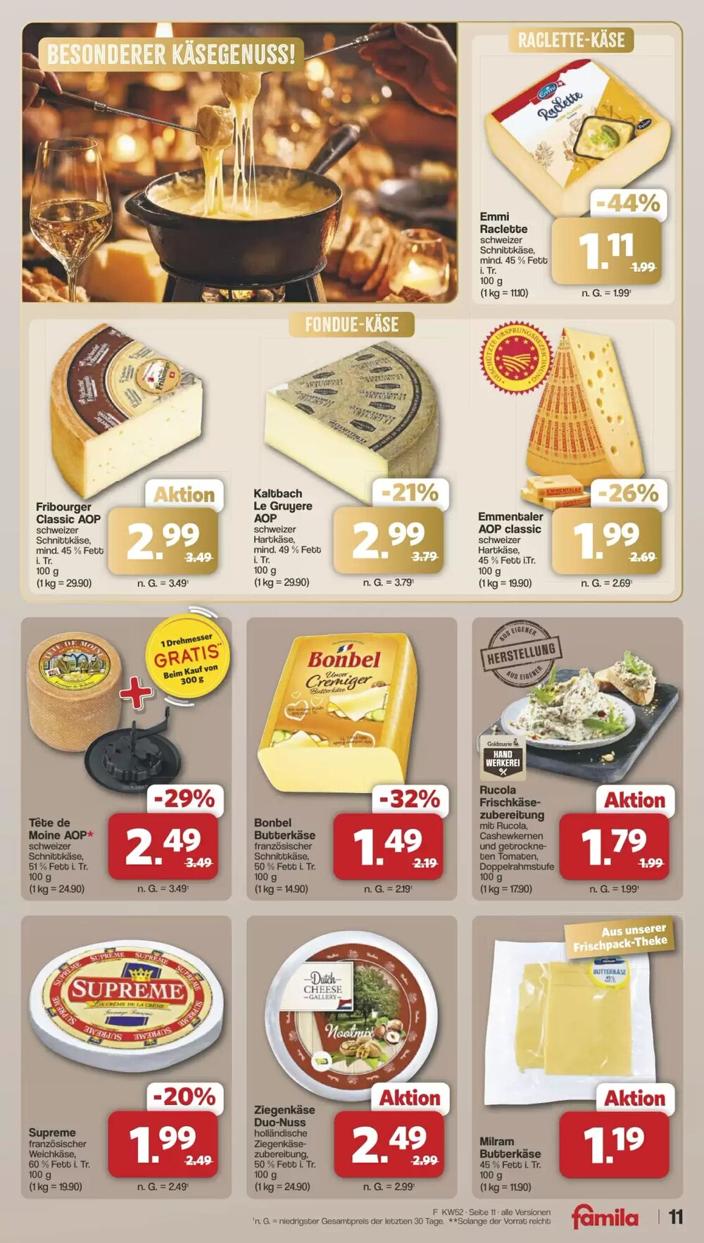 Famila Nord West Prospekt (ab 22.12.2025) zum Blättern - Seite 11