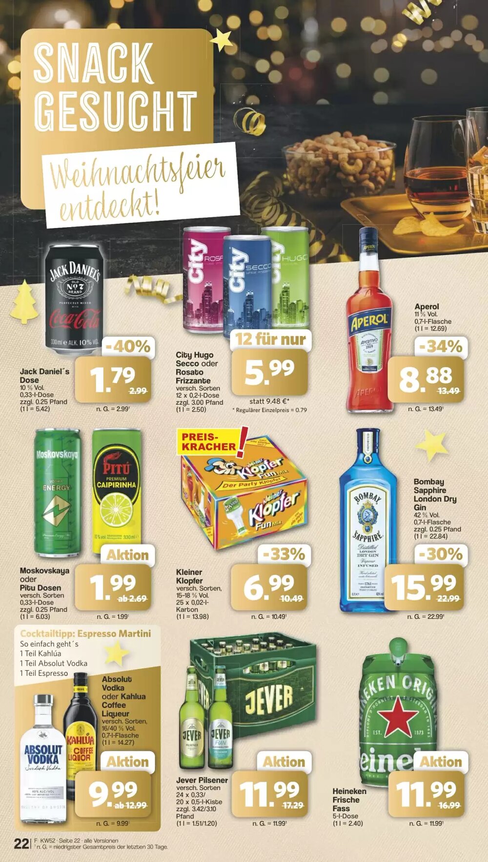 Famila Nord West Prospekt (ab 22.12.2025) zum Blättern - Seite 22