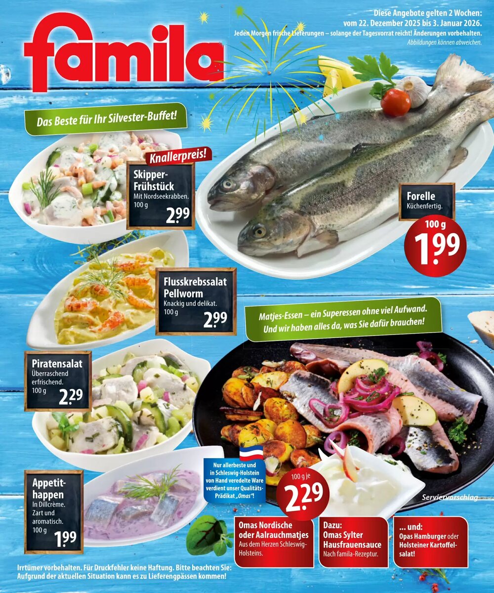 Famila Nord Ost Prospekt (ab 22.12.2025) zum Blättern - Seite 2