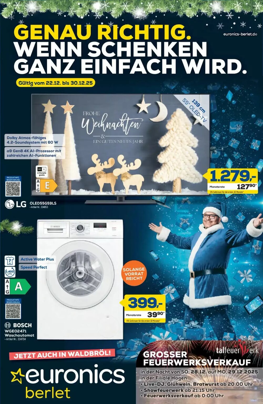 Euronics Prospekt (ab 22.12.2025) zum Blättern - Seite 1