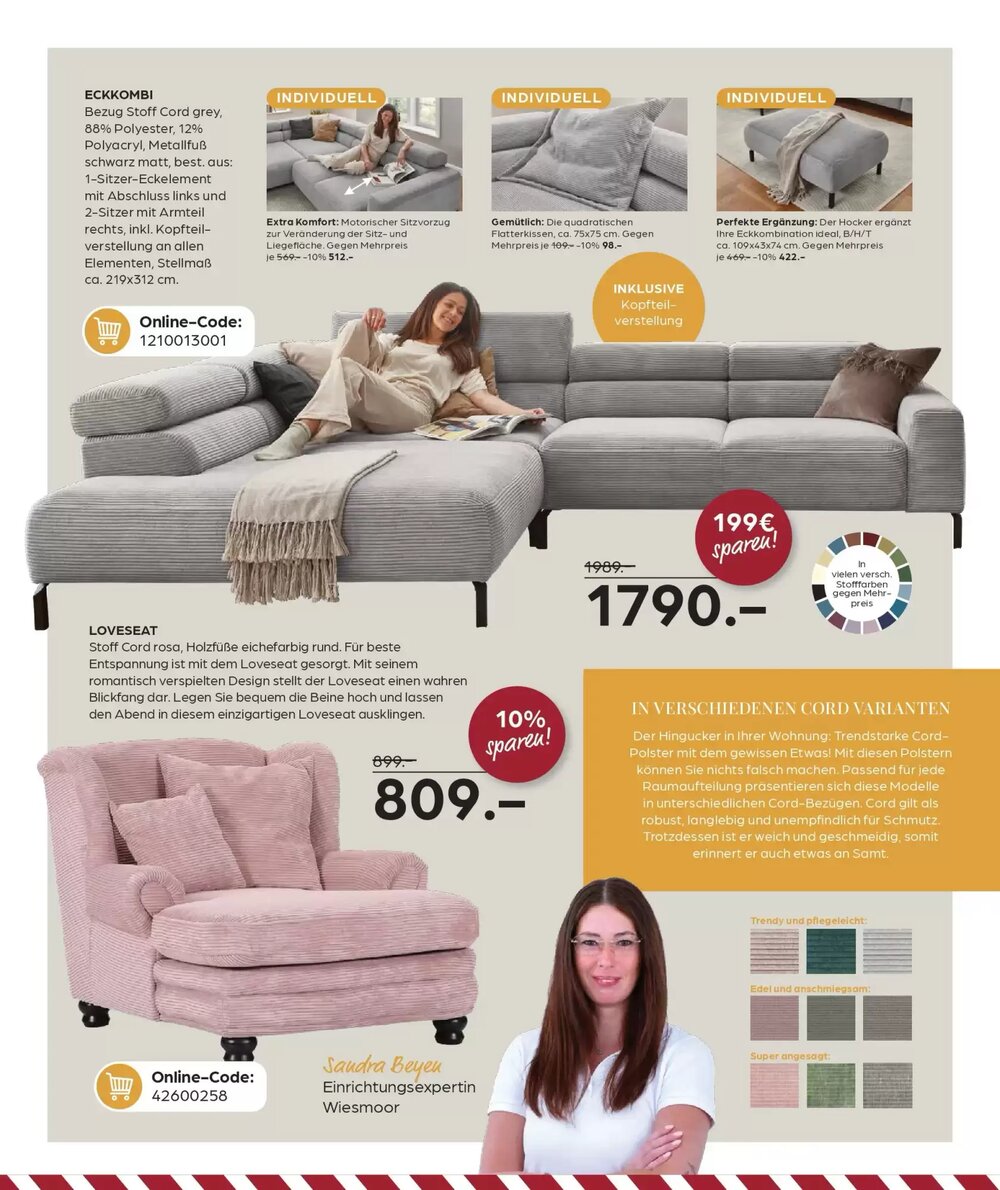 Trends Möbel Prospekt (ab 22.12.2025) zum Blättern - Seite 15