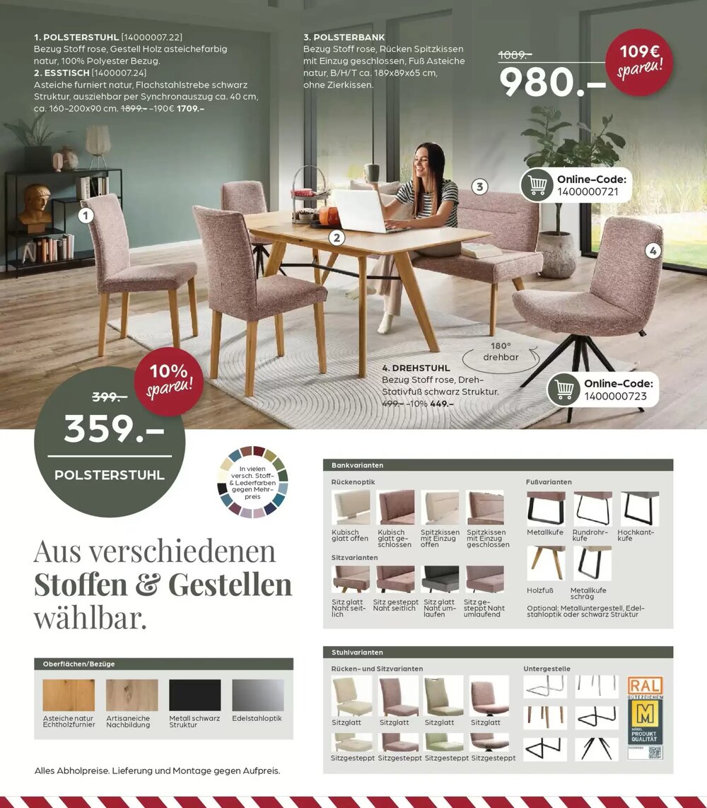 Trends Möbel Prospekt (ab 22.12.2025) zum Blättern - Seite 23