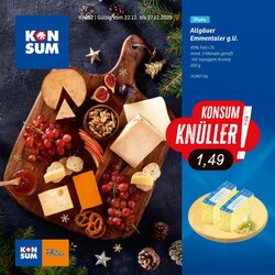 KONSUM Prospekt (ab 22.12.2025) zum Blättern