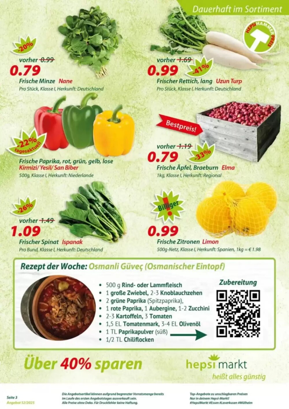 Hepsi-Markt Prospekt (ab 22.12.2025) zum Blättern - Seite 3