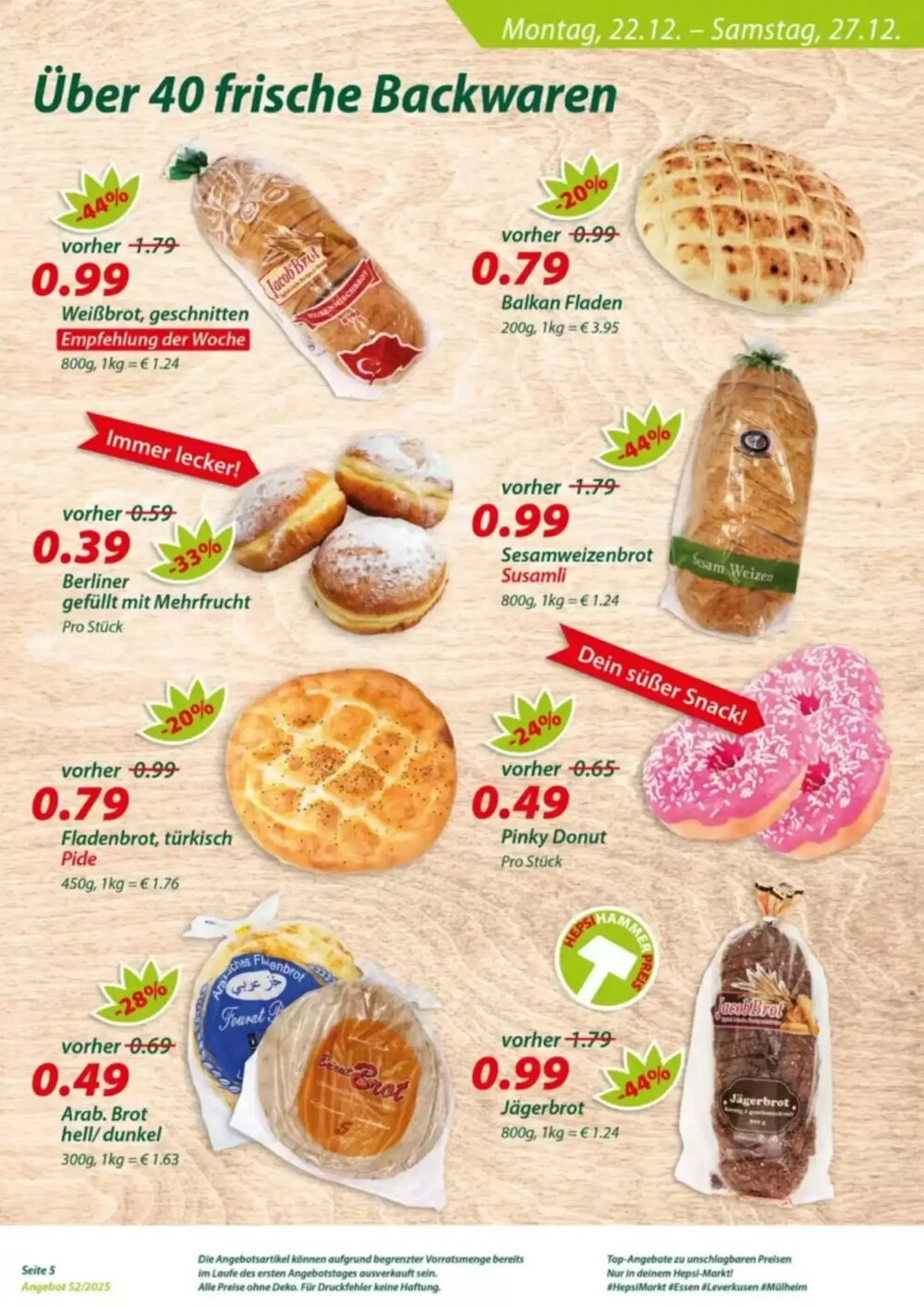 Hepsi-Markt Prospekt (ab 22.12.2025) zum Blättern - Seite 5