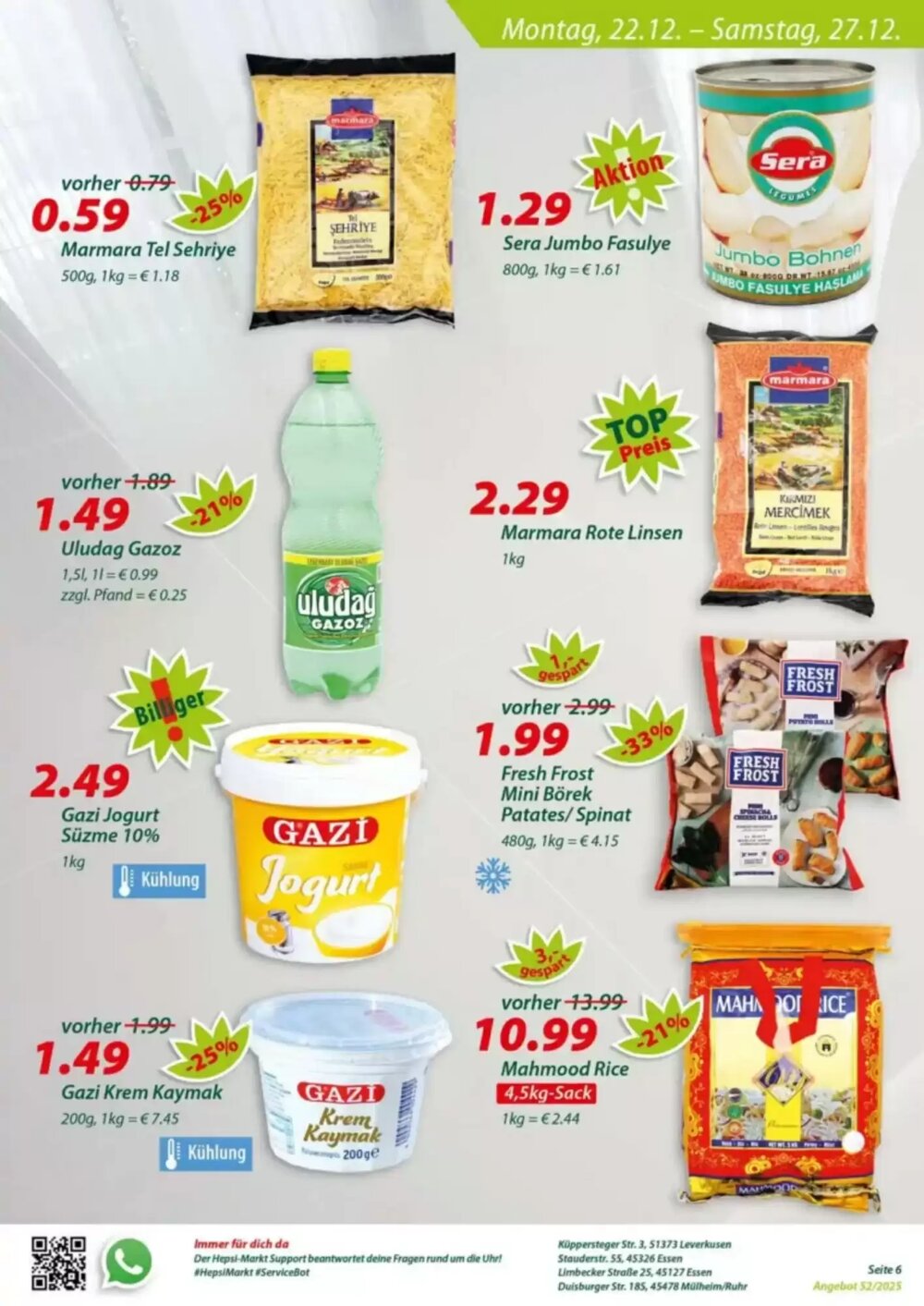 Hepsi-Markt Prospekt (ab 22.12.2025) zum Blättern - Seite 6