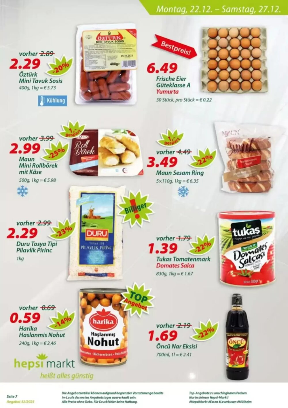 Hepsi-Markt Prospekt (ab 22.12.2025) zum Blättern - Seite 7