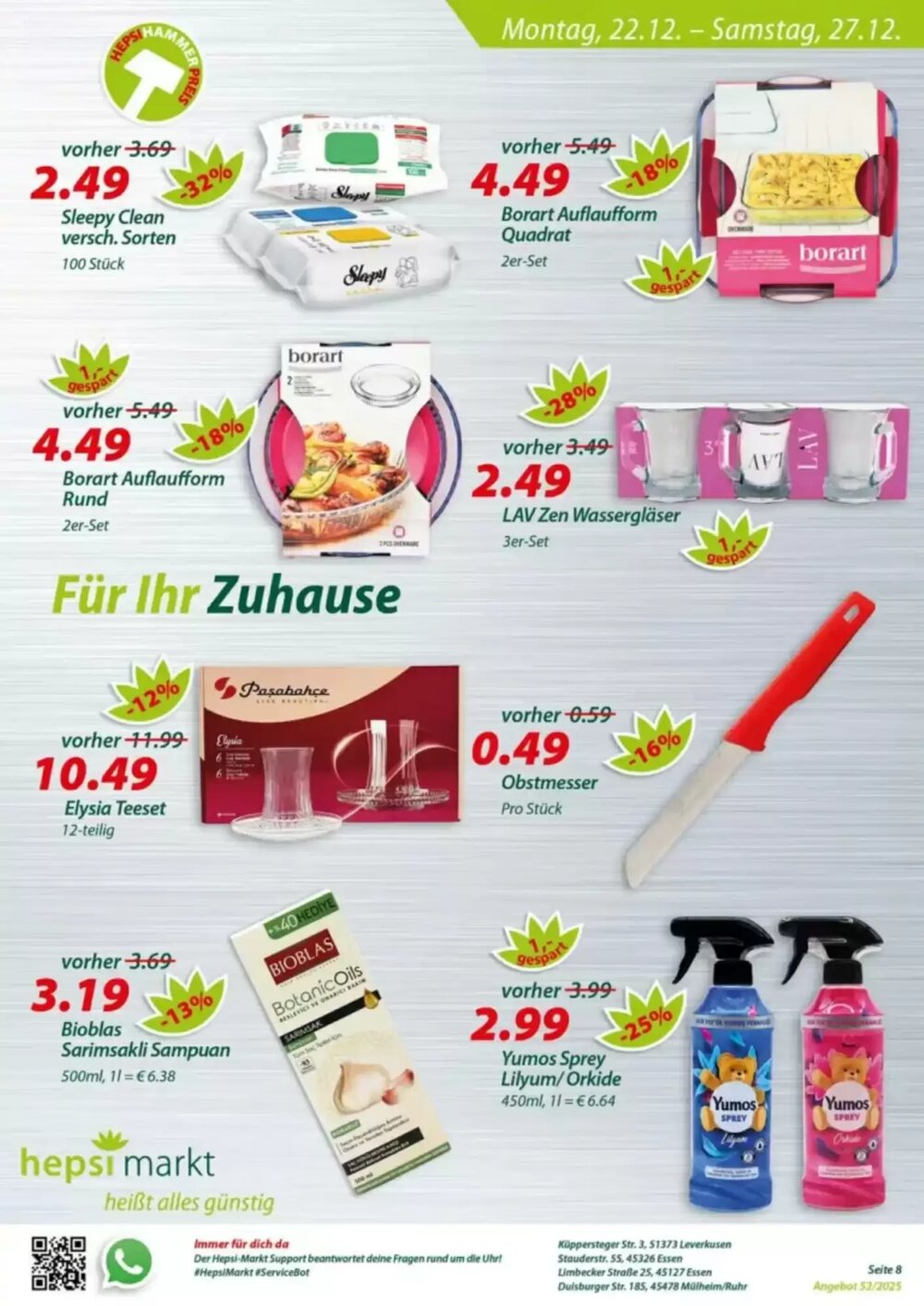 Hepsi-Markt Prospekt (ab 22.12.2025) zum Blättern - Seite 8