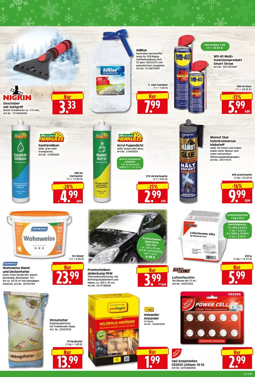 Herkules Baumarkt Prospekt (ab 22.12.2025) zum Blättern - Seite 6