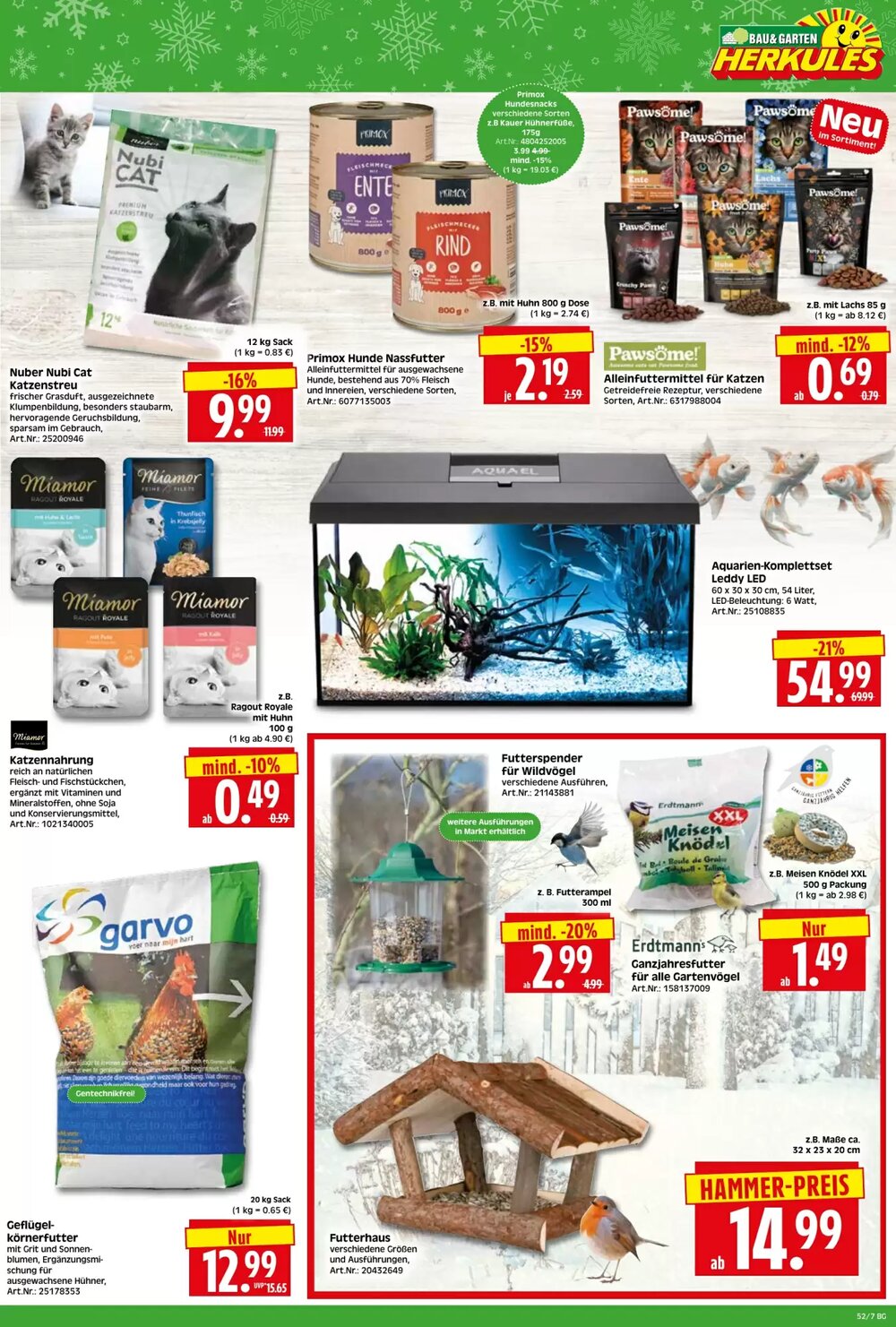 Herkules Baumarkt Prospekt (ab 22.12.2025) zum Blättern - Seite 7