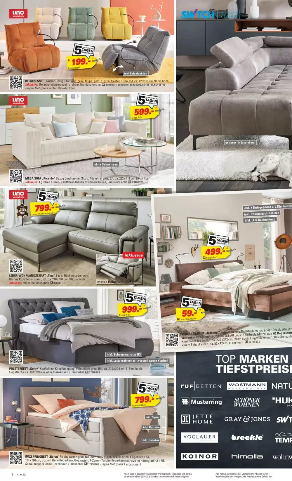 Höffner Prospekt (ab 23.12.2025) zum Blättern - Seite 2
