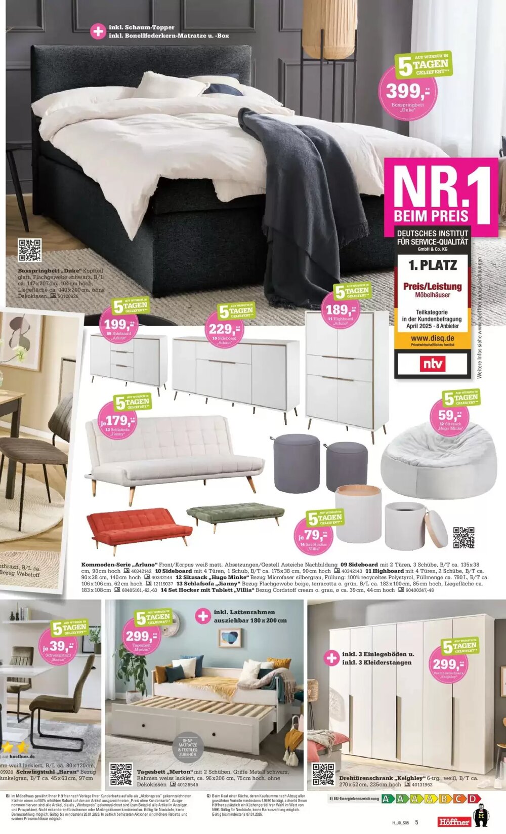Höffner Prospekt (ab 23.12.2025) zum Blättern - Seite 5