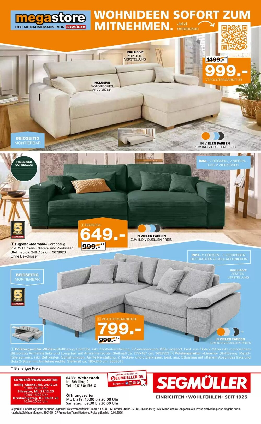 Segmüller Prospekt (ab 24.12.2025) zum Blättern - Seite 40