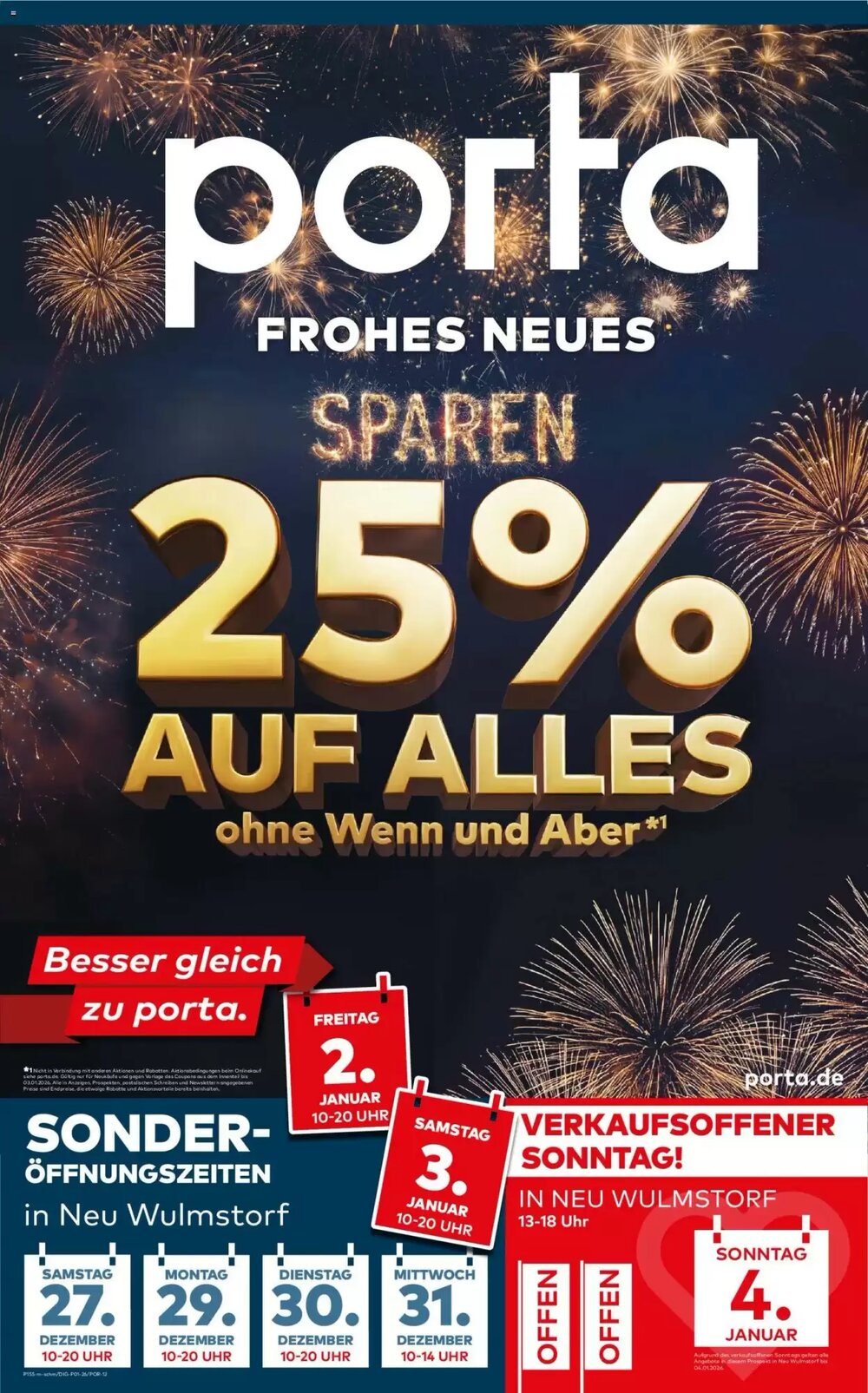porta Prospekt (ab 26.12.2025) zum Blättern - Seite 1