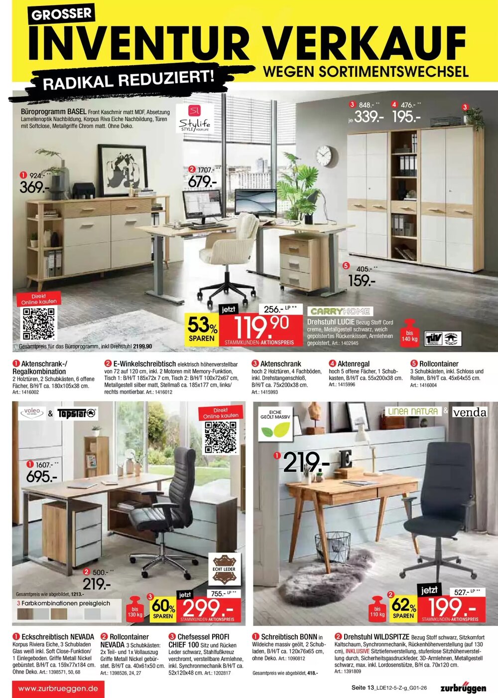 Zurbrüggen Prospekt (ab 26.12.2025) zum Blättern - Seite 13