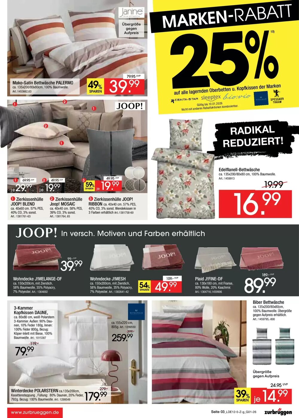 Zurbrüggen Prospekt (ab 26.12.2025) zum Blättern - Seite 3