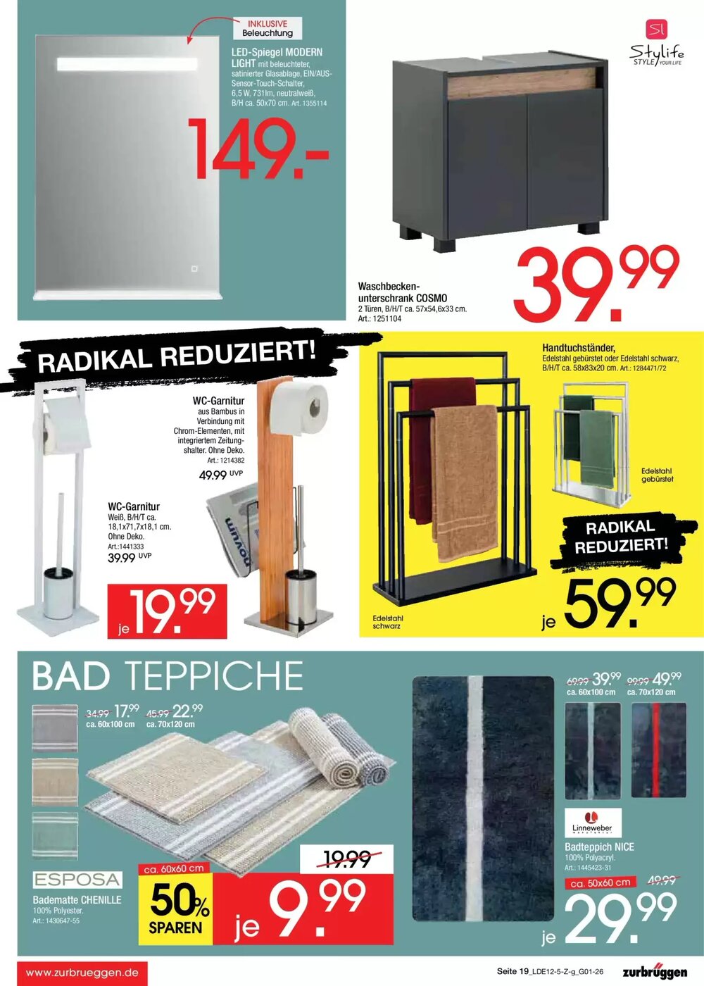 Zurbrüggen Prospekt (ab 26.12.2025) zum Blättern - Seite 37