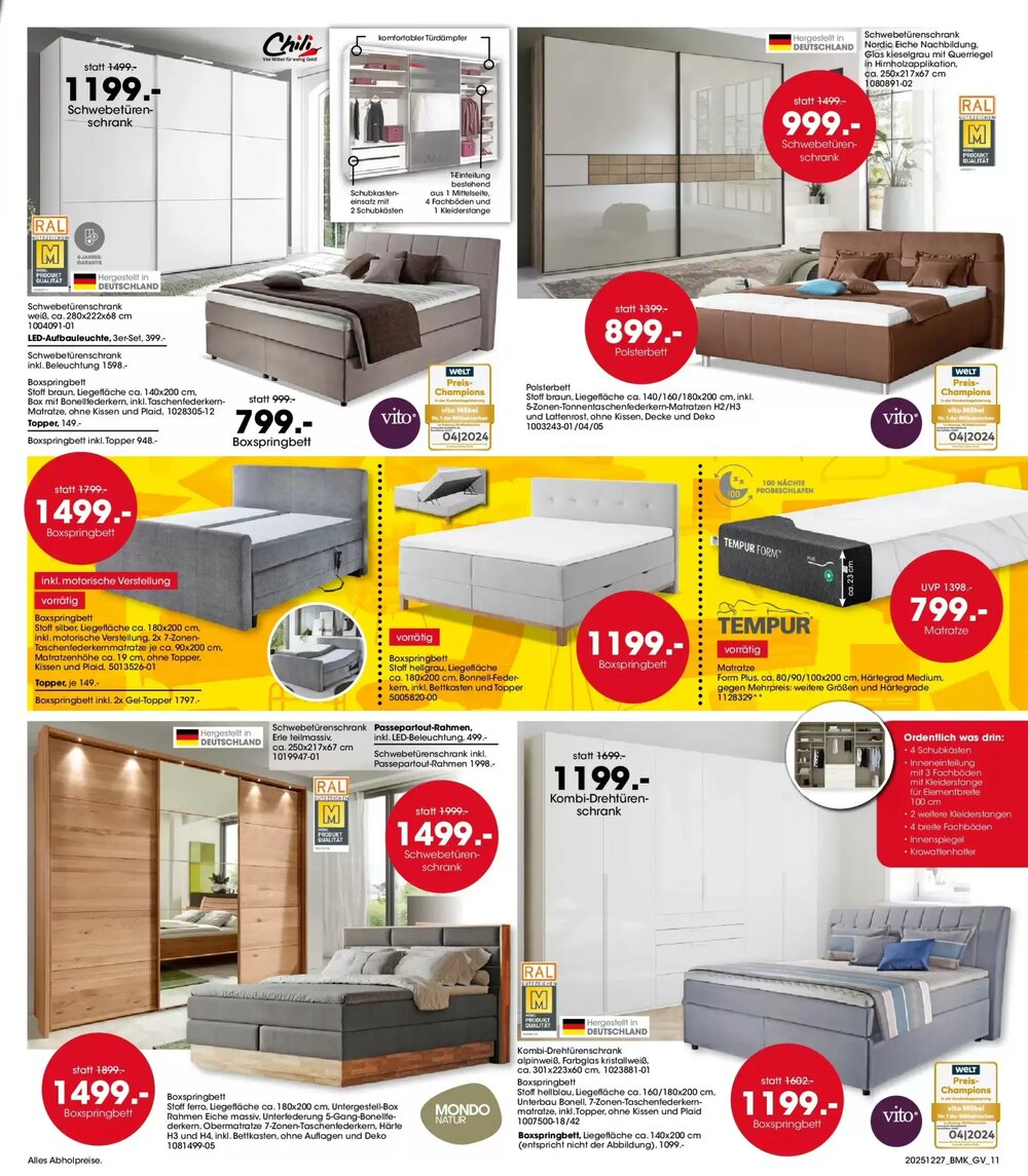 Möbel Martin Prospekt (ab 26.12.2025) zum Blättern - Seite 11