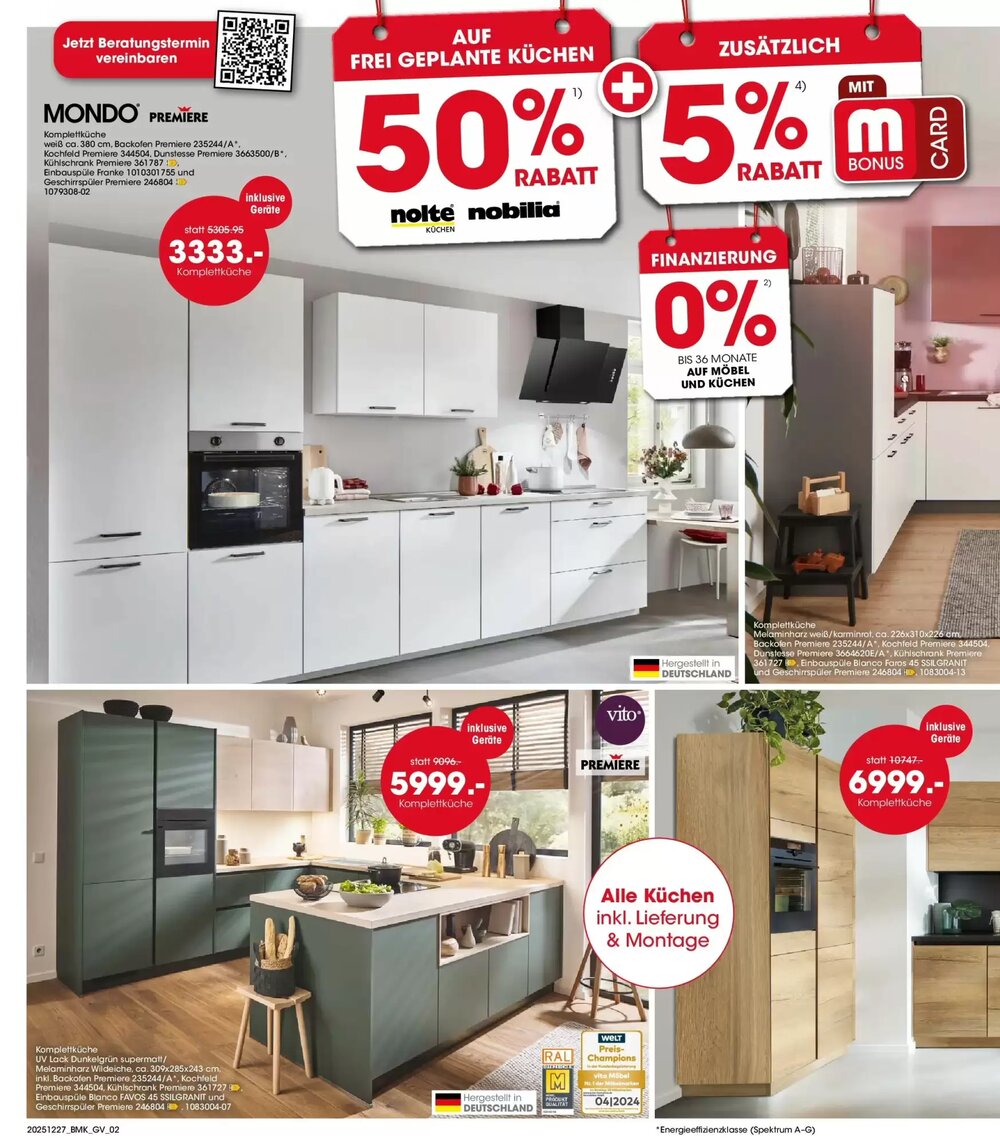 Möbel Martin Prospekt (ab 26.12.2025) zum Blättern - Seite 2