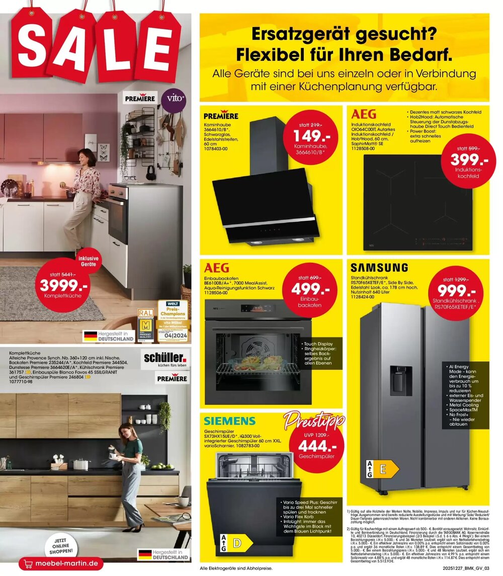 Möbel Martin Prospekt (ab 26.12.2025) zum Blättern - Seite 3