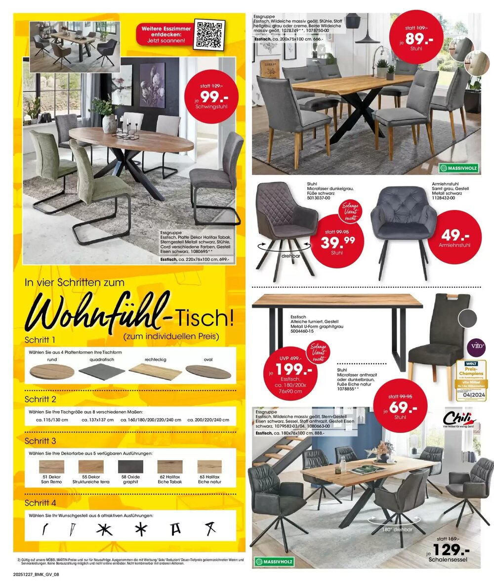 Möbel Martin Prospekt (ab 26.12.2025) zum Blättern - Seite 8