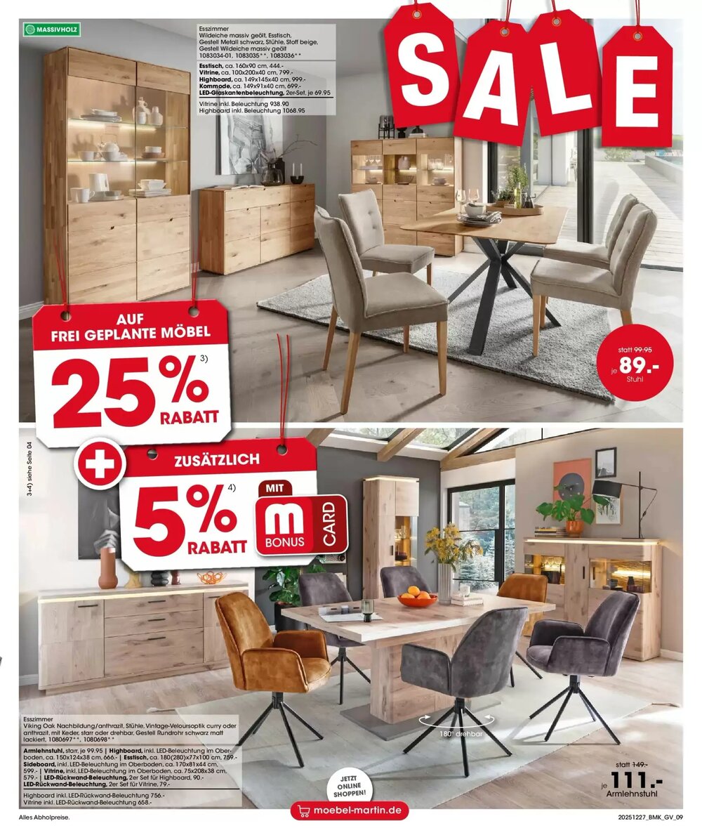 Möbel Martin Prospekt (ab 26.12.2025) zum Blättern - Seite 9