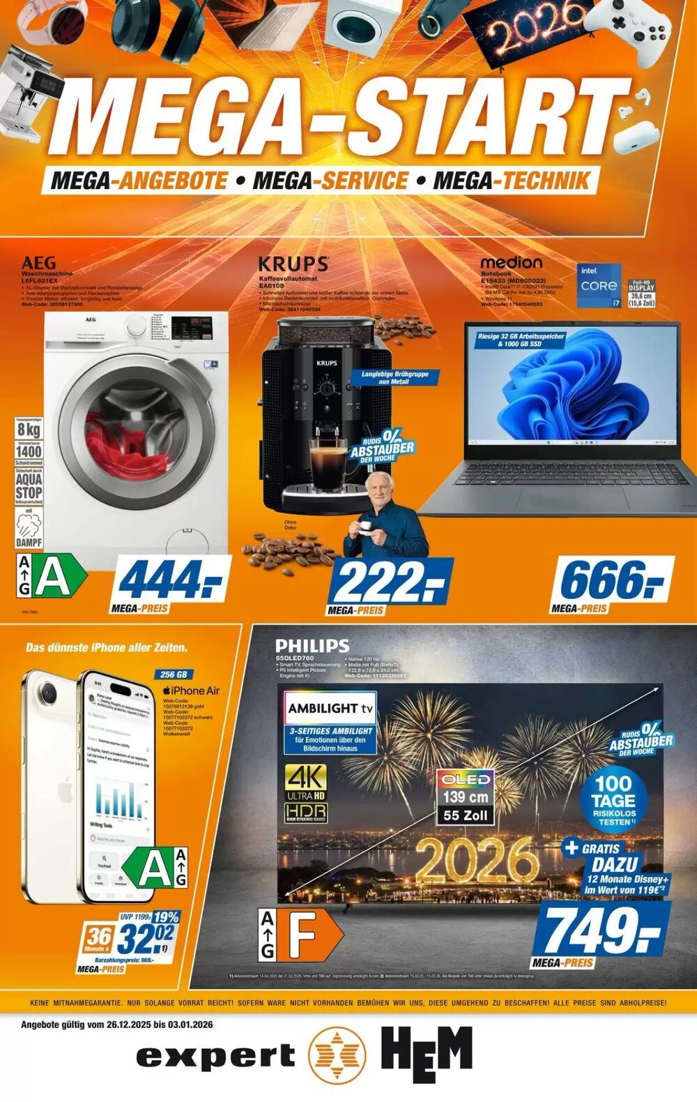 HEM Expert Prospekt (ab 26.12.2025) zum Blättern - Seite 1