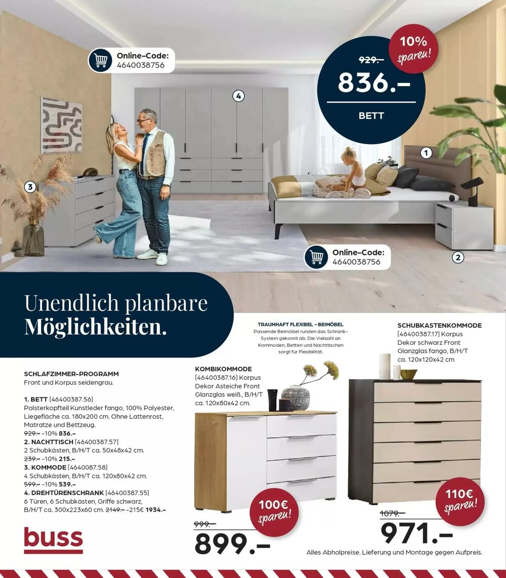 Möbel Buss Prospekt (ab 26.12.2025) zum Blättern - Seite 26