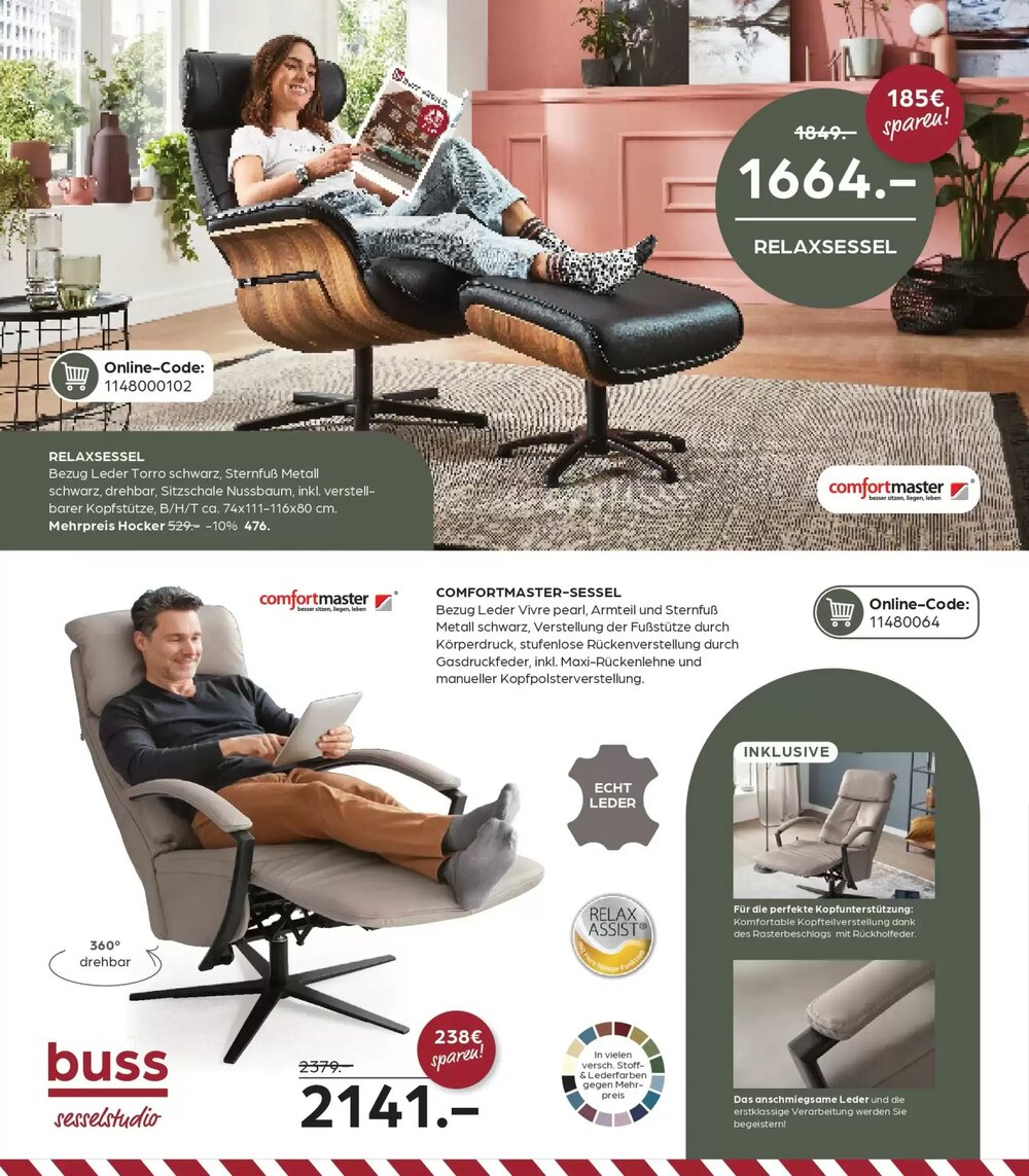 Möbel Buss Prospekt (ab 26.12.2025) zum Blättern - Seite 8