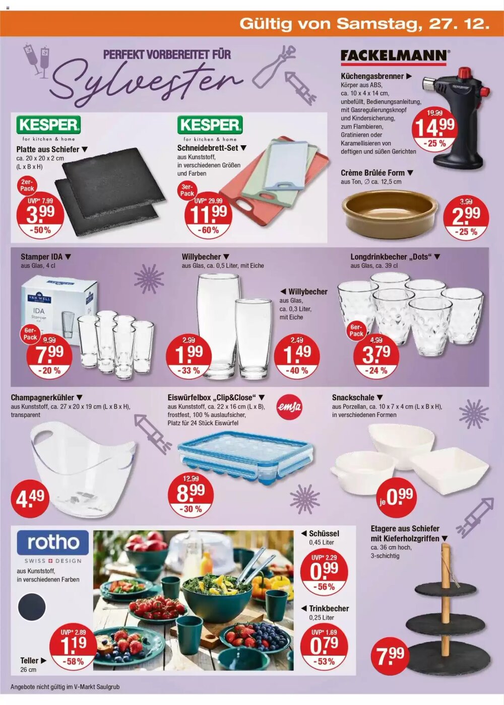 V Markt Prospekt (ab 27.12.2025) zum Blättern - Seite 12