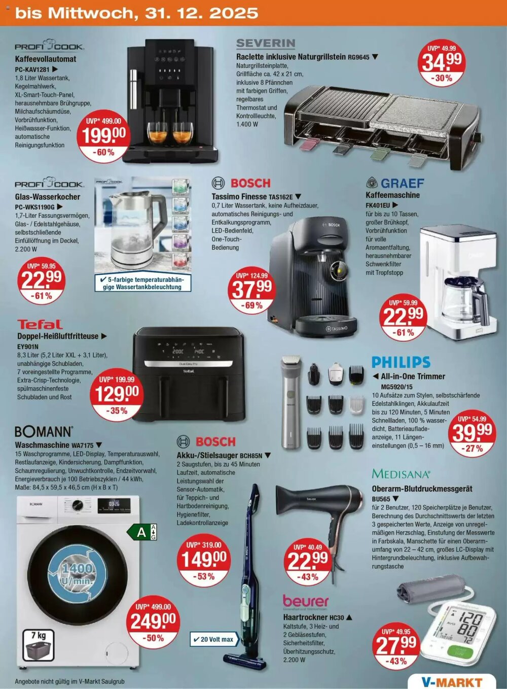 V Markt Prospekt (ab 27.12.2025) zum Blättern - Seite 19