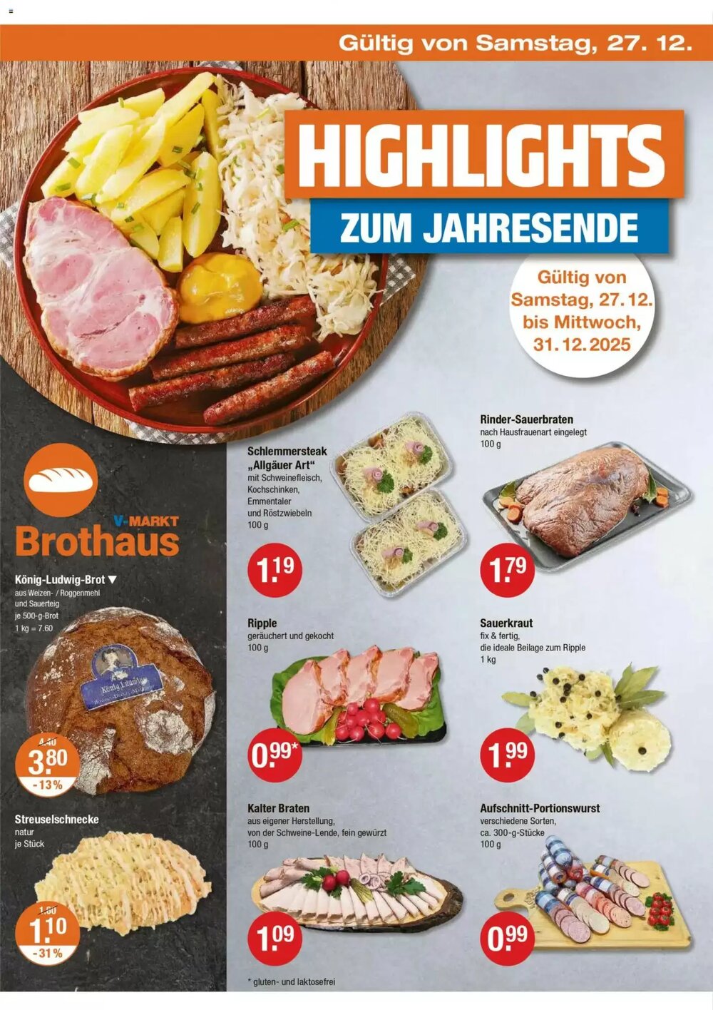 V Markt Prospekt (ab 27.12.2025) zum Blättern - Seite 22